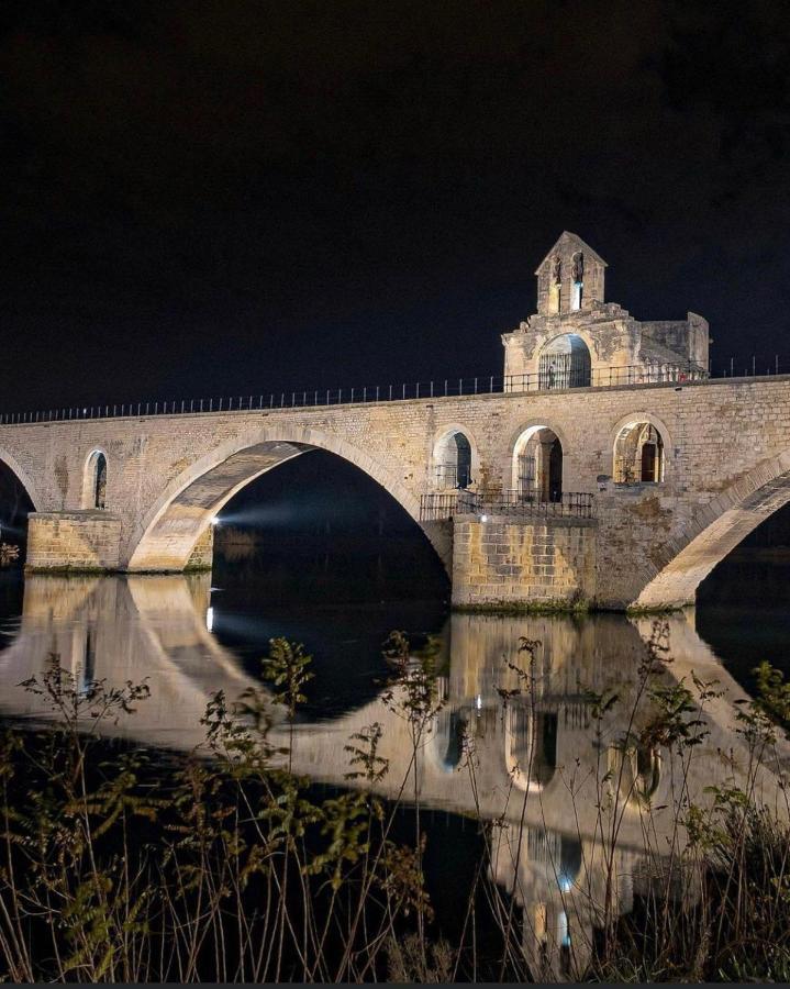 Chambre D'Hotes Les Cypres De L'Ile 아비뇽 외부 사진
